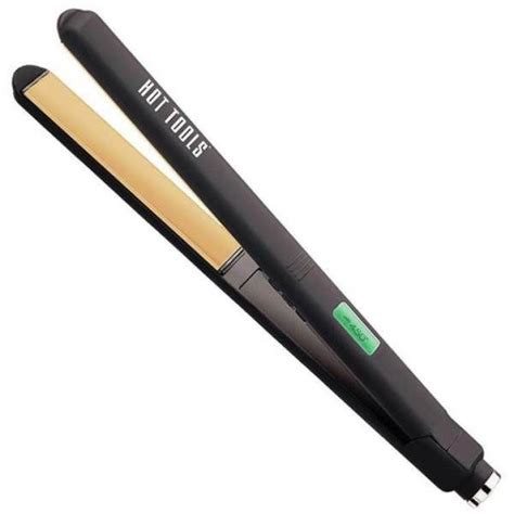 Hot Tools Nano Ceramic Salon Flat Iron With Extra Long Hot Tools Hair Dryer Diffuser Flat