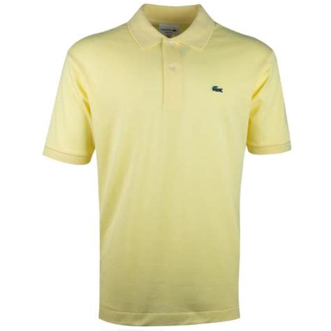 Lacoste Classic Core Polo Shirt Napolitan Yellow Scottsdale Golf