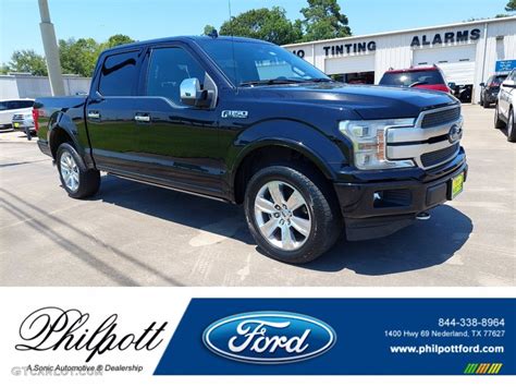 2019 Agate Black Ford F150 Platinum Supercrew 4x4 142251499 Photo 23