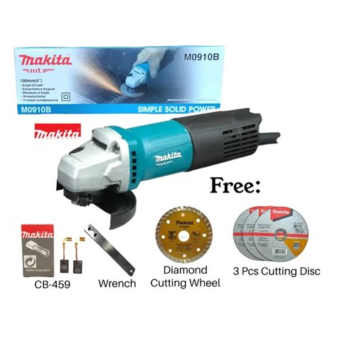 MAKlTA ANGLE GRINDER 100mm 4 M0910B 540W ORIGINAL Lazada PH