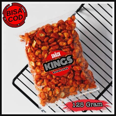 Jual Kacang Koro Kupas Balado 125 Gram SNACK KILOAN Makanan Ringan