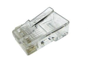 Modular Plug 0808 RJ45 Cat 6 Sem Guias Seccon