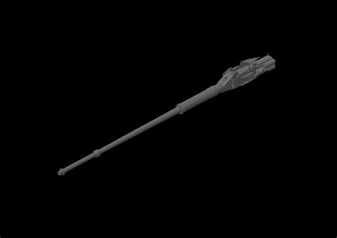 Габаритная модель 30мм автоматической пушки 2А72 - Чертежи, 3D Модели ...