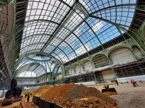 Paris 2024 à deux ans des Jeux olympiques la nef du Grand Palais