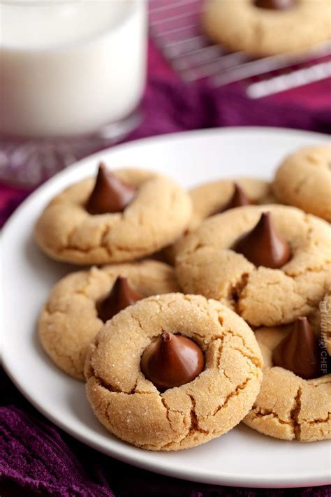 Peanut Butter Blossoms Cookie Recipe The Chunky Chef