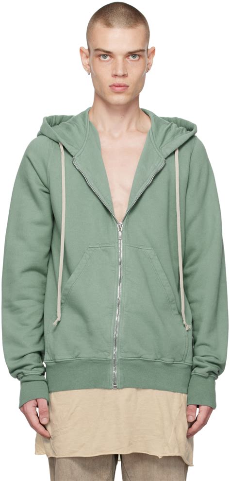 Blue Jason Hoodie By Rick Owens Drkshdw On Sale
