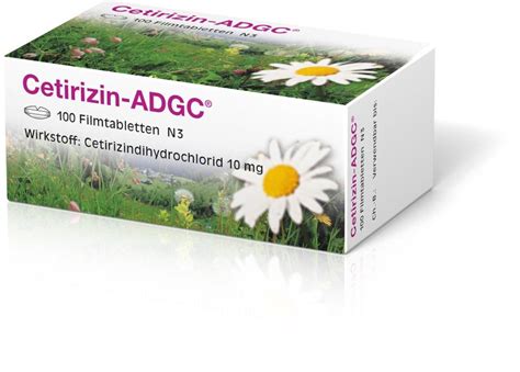 Cetirizin Adgc Filmtabletten St Ck Online Kaufen