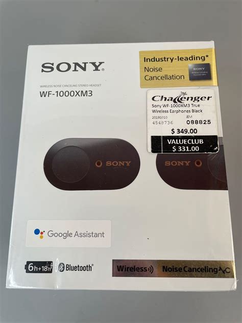 Sony WF-1000XM3 Bluetooth Earphones, Audio, Earphones on Carousell