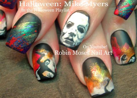 Horror Movie Nail Designs