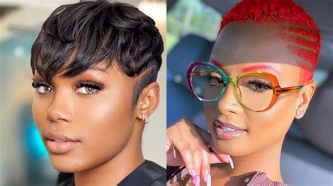 14 Cute Short Hairstyles For Black Women Youtube