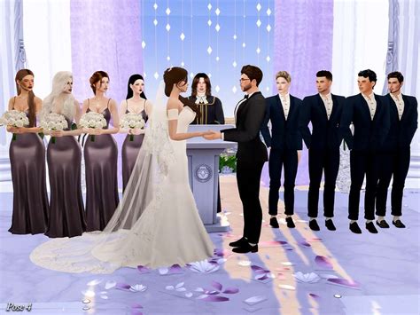 Позиции Свадебная церемония - Разное - Моды для Sims 4