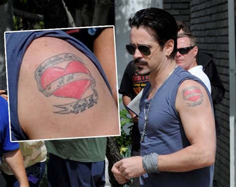 Discover More Than 81 Colin Farrell Tattoos Super Hot In Cdgdbentre