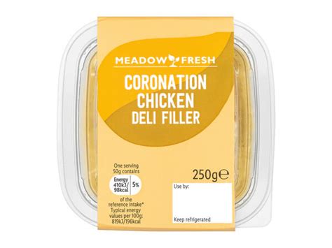 Meadow Fresh Deli Filler Coronation Chicken Lidl Great Britain