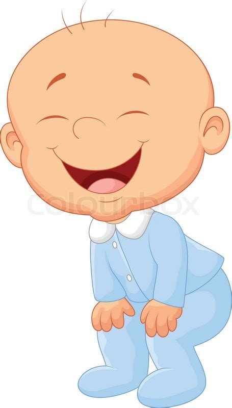 Vector illustration of Baby boy ... | Stock vector | Colourbox