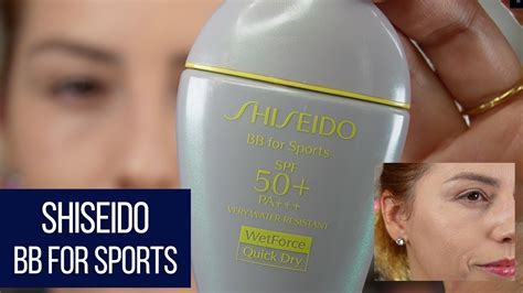 BB For Sports Shiseido FPS50 Cor LIGHT Resenha YouTube