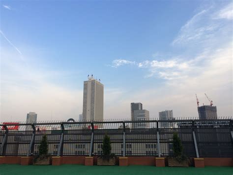 池袋 東武百貨店 スカイデッキ広場 New york skyline Rooftop Skyline