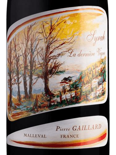 Pierre Gaillard Syrah La Derni Re Vigne Vivino Us