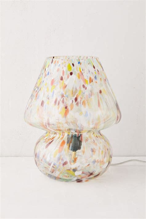 Confetti Glass Table Lamp | Glass table lamp, Table lamp, Lamp