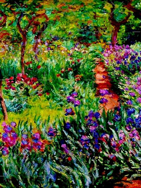 Claude Monet Le Jardin aux Iris à Giverny The Iris Garden at