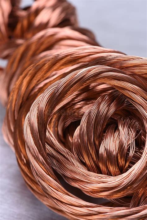 Copper Wire Raw Materials Stock Photo Image Of Copper 80047122