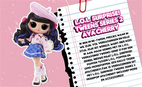 L O L Surprise Tweens Series Fashion Dolls Aya Cherry Cm Doll