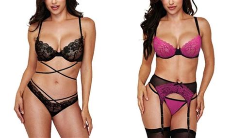 Baci White Label Lingerie Set Groupon