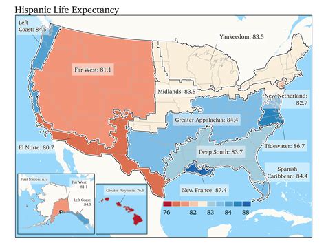 The Regional Geography of U.S. Life Expectancy – Nationhood Lab