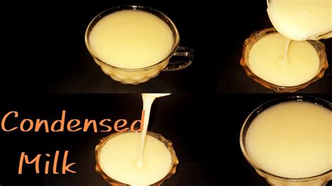 Homemade Condensed Milk How To Make Condensed Milk At Home