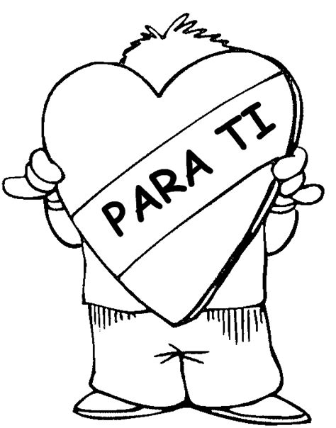 Imagenes Tiernas De Amor Con Frases Dibujos De Amor Para Colorear