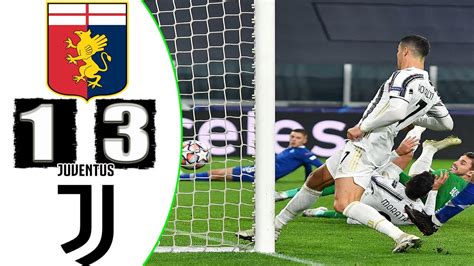 Genoa Vs Juventus Goal Highlight Italy Serie A Result Resume