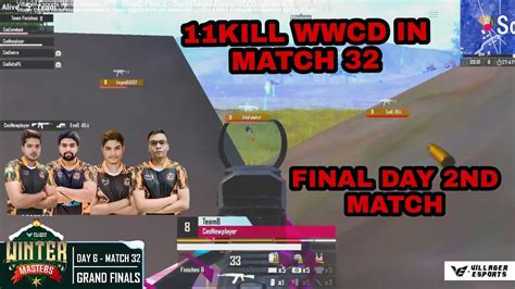 11 Kill WWCD By Chemin Esports In Villager Esports Winter Masters 2022