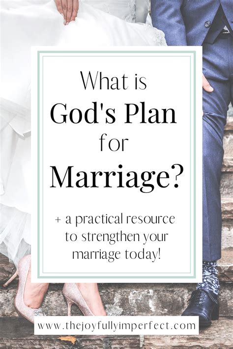 What Is Gods Plan For Marriage The Joyfully Imperfect Christian