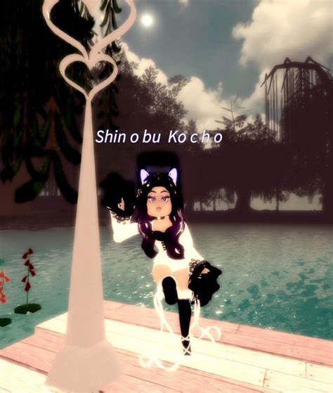 Demon Slayer Kimetsu No Yaiba Shinobu Kocho Photoshoot Roblox