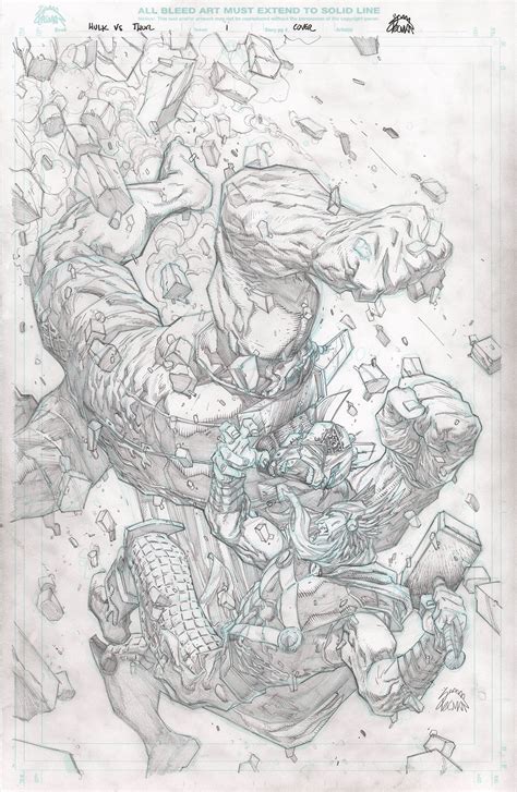 Hulk Vs Thor Banner Of War Alpha 2022 1 Variant In Alex Garcia S