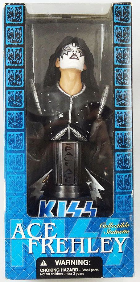 Kiss Buste Statuette Cm Ace Frehley The Space Ace Mcfarlane