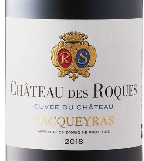 Château des Roques Cuvée du Château Vacqueyras 2018 Expert Wine Review