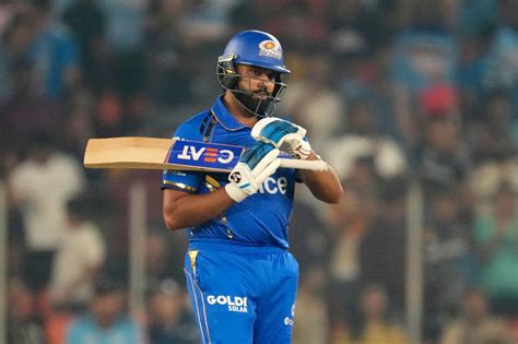 Rohit Sharma Becomes Player With Most Sixes For MI In 250th Match In