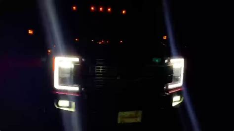 2017 Ford F450 With Feniex T3 Grille Surface Perimeter Led Lights Amber White Warning Superior