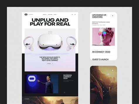 Oculus from Meta - Awwwards