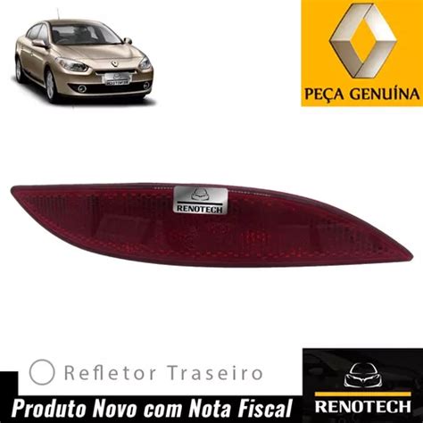 Refletor Olho Gato Traseiro Direito Fluence R Frete Gr Tis