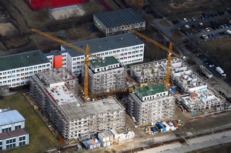 Luftbild Berlin Neubau Wohngebiet Der Mehrfamilienhaussiedlung