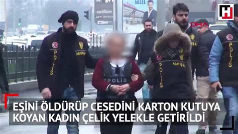 Sevgilisi ile birlikte eşini öldürüp karton kutuya koymuştu Çelik