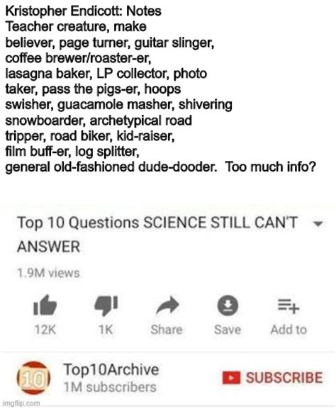 Top 10 Questions Science Still Cant Answer Imgflip