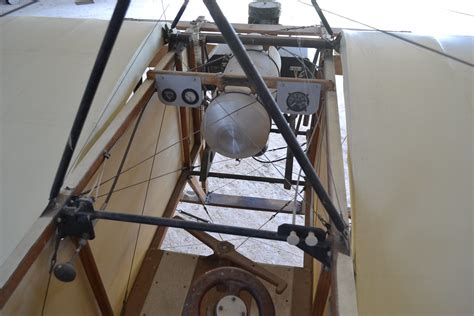 1909 Blériot XI replica Cockpit Pioneer Flight Museum Flickr