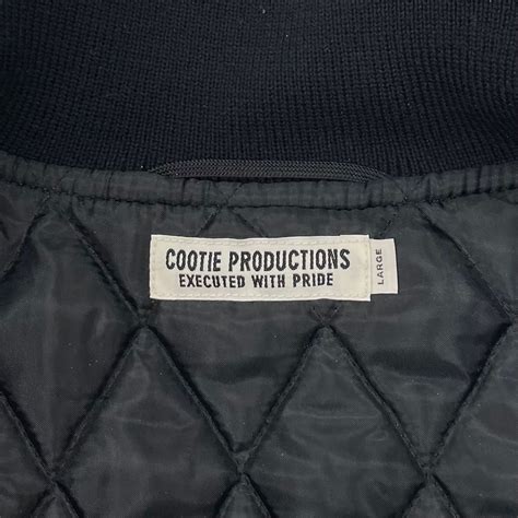 定価96800円 COOTIE PRODUCTIONS 22AW Wool Melton Error Fit Stadium Jacket