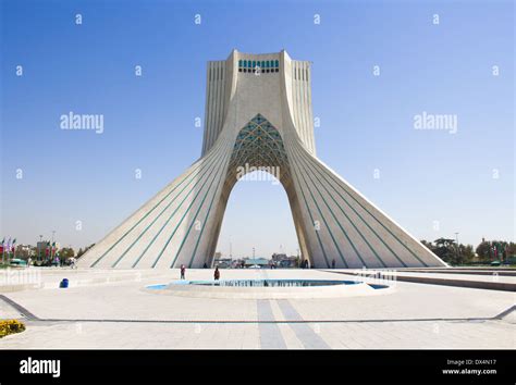 Teheran Iran Oktober Azadi Turm Eine Der Wichtigsten