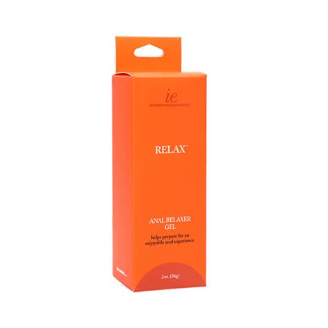 Relax Anal Relaxer Tube 2oz Shop Male Q