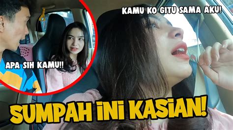 Begini Ya Reaksi Cewe Cantik Kalau Di Bentak Sumpah Gak Tega Dia Sampe