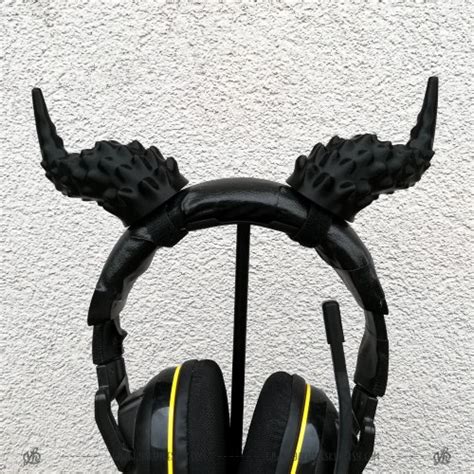 Gothic Demon Horns For Headphones Dragon Horns Devil Horns Etsy