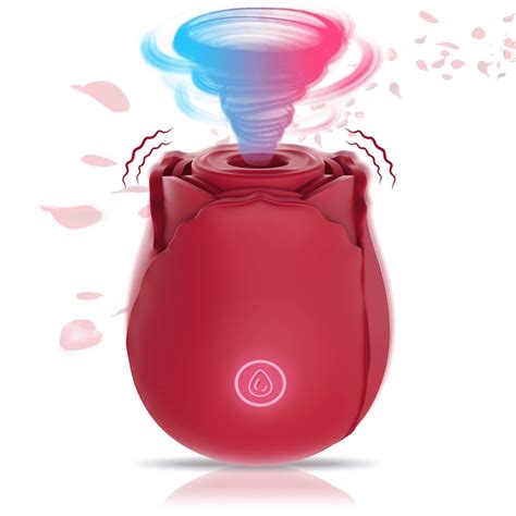 Sucking Rose Toys Vibrator For Women Adult Rechargeable Sensory